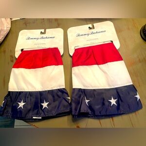 Tommy Bahama 27”x58” Flag Bunting set of (2) - Brand new - last set!!